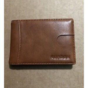 New RFID Blocking Genuine Leather Slim Wallet for Men Bifold Minimalist